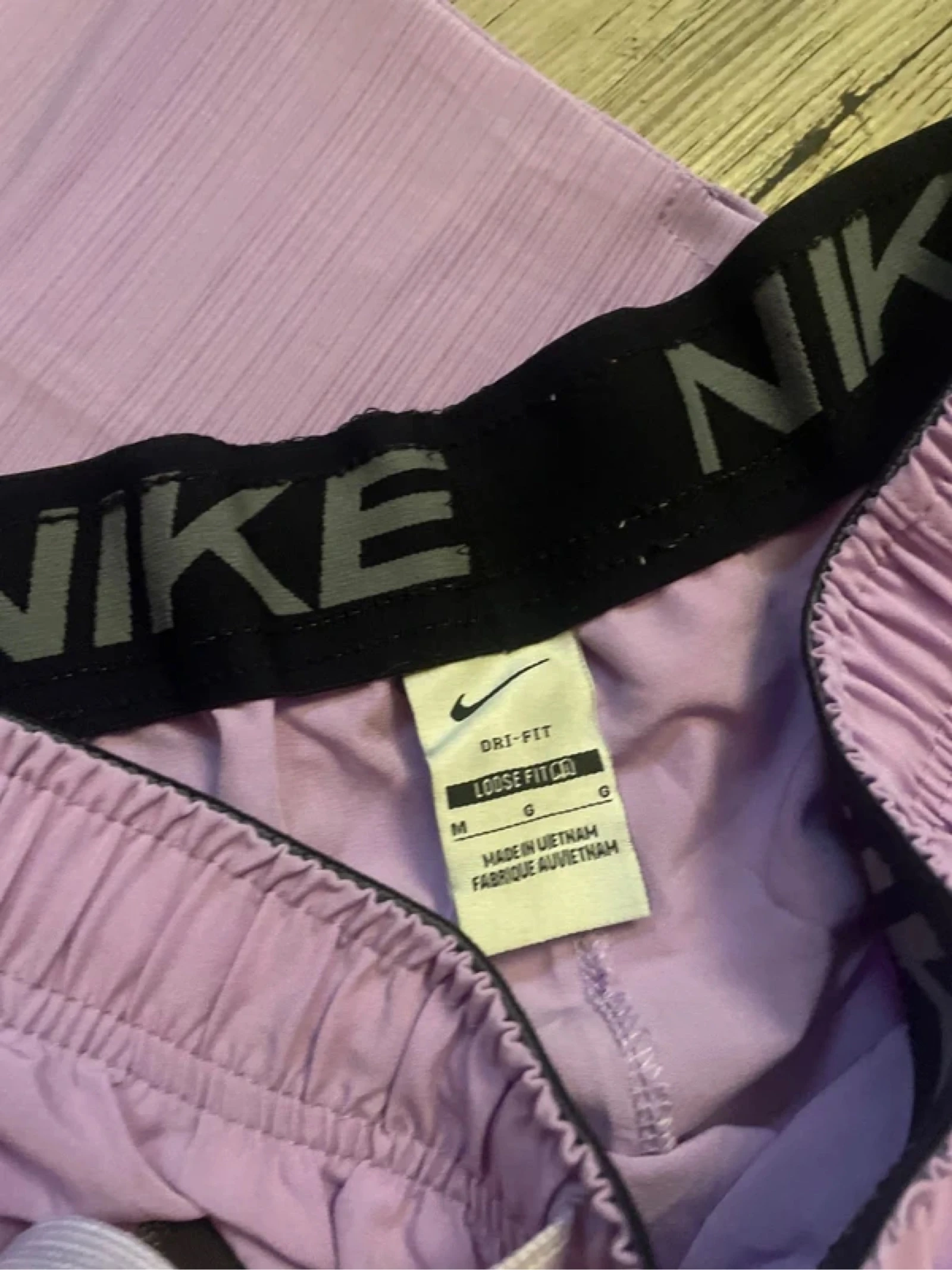 conjunto nike running miller violeta (camiseta + short) – photo 5